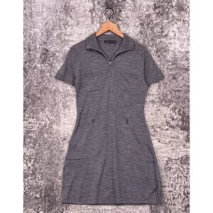 G/FORE Dress Small Womens Gray Merino Wool Performance Sweater Golf